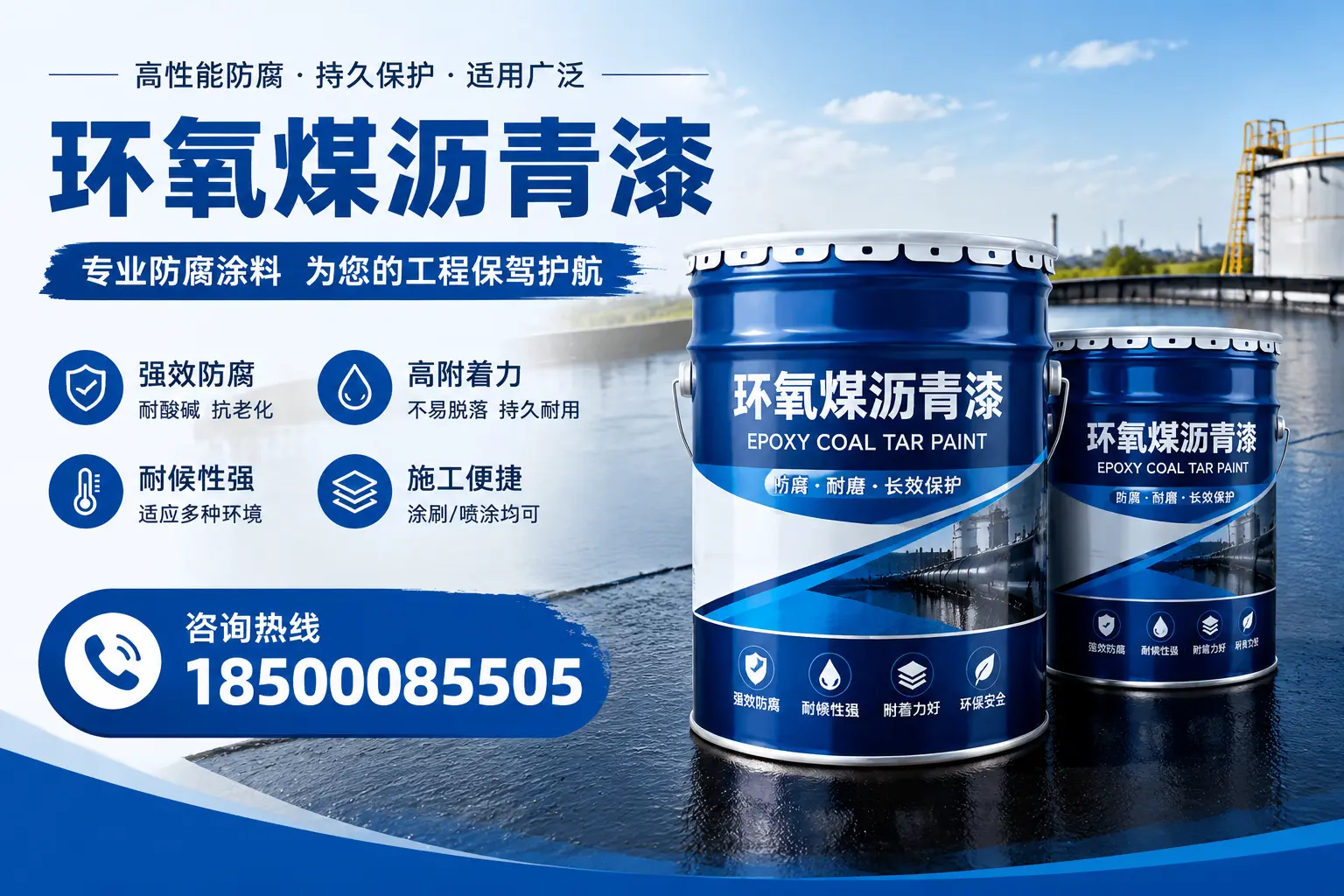 环氧煤沥青漆与其他漆类的比较，渭南用户的选择依据